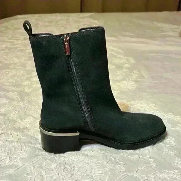 Vince Camuto Ankle Boots Gray Suede - Picture 5 of 12